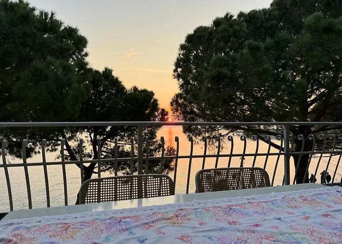 Mit Meerblick Am Costa Azzura Apartmán Grado